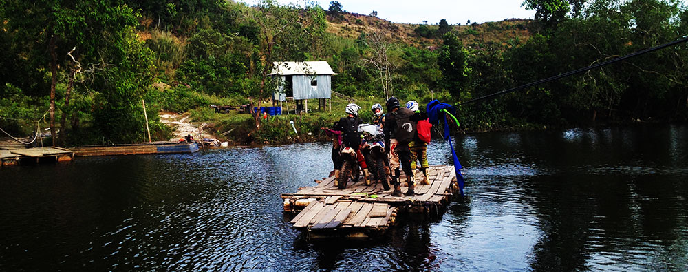 Ferry crossing near Stung Hau