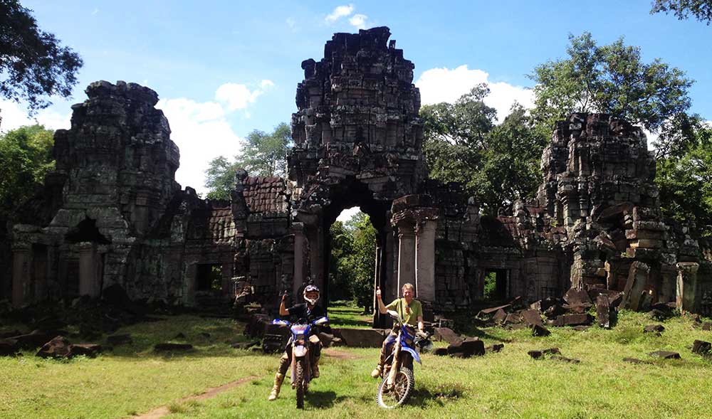 In front of Preah Khan Temple