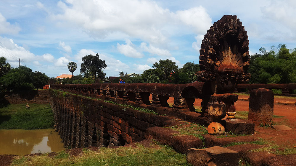 Ancient Angkorian Bridge